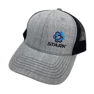 New! STARK Trucker Hat Ball Cap Adjustable SNAPBACK Mesh Back Embroidered